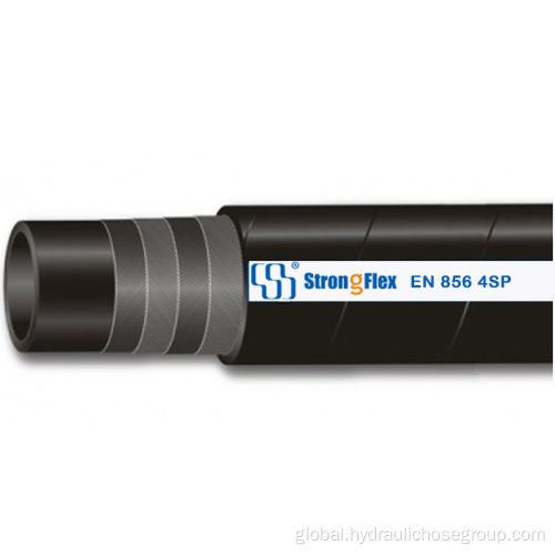 Spiraled Hydraulic Hose Hydraulic Hose EN856 4SP Supplier